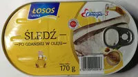 Mängden socker i Śledź po gdańsku w oleju