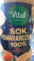 Mängden socker i Sok Pomarańczowy