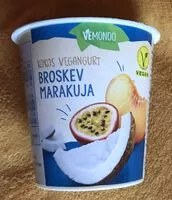 Mängden socker i Kokos vegangurt - broskev marakuja