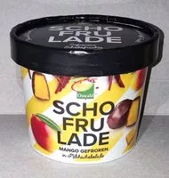 Mängden socker i Mango in Milchschokolade