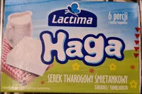 Mängden socker i Haga, serek twarogowy śmietankowy