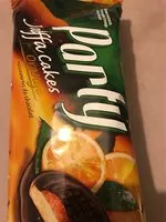 Mängden socker i Party jaffa cakes orange