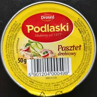 Mängden socker i Podlaski Pasztet drobiowy