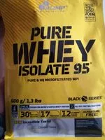 Mängden socker i Pure whey isolate 95
