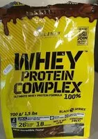 Mängden socker i Whey protein complex