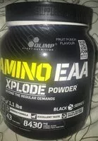 Mängden socker i Amino eaa xplode