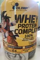 Mängden socker i Whey  protein complex
