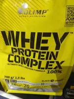 Mängden socker i Whey protein complex