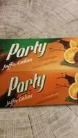 Mängden socker i Party jaffa cakes orange chocolat