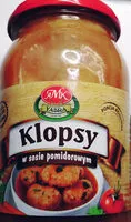 Mängden socker i Klopsy w sosie pomidorowym