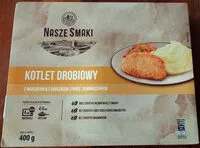 Mängden socker i Kotlet drobiowy z puree i marchewką z groszkiem