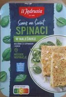 Mängden socker i Spinaci w naleśniku