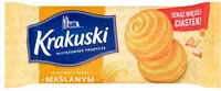 Mängden socker i Krakuski Biscuits Flavoured Butter 201 g