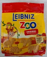 Mängden socker i Zoo butter biscuits