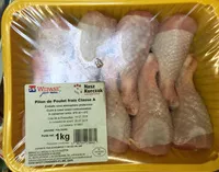 Mängden socker i Pilon de Poulet frais Classe A