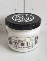 Mängden socker i Organisé coconut oil