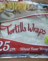 Mängden socker i Tortilla wraps