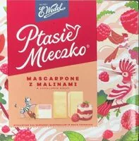 Mängden socker i E. Wedel Ptasie Mleczko Mascarpone z Malinami
