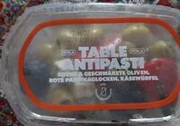 Mängden socker i Table Antipasti