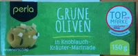 Mängden socker i Grüne Oliven in Knoblauch-Kräuter-Marinade