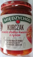 Mängden socker i Kurczak w sosie słodko-kwaśnym z ryżem