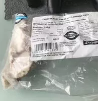 Mängden socker i Emincé de filet de poulet rotis