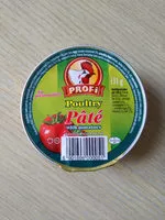 Mängden socker i Poultry pâté with tomatoes