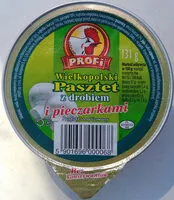 Mängden socker i Wielkopolski Pasztet z drobiem i pieczarkami