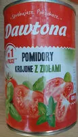 Mängden socker i Pomidory skrojone z ziołami