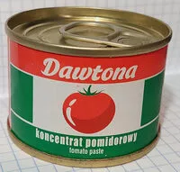 Mängden socker i koncentrat pomidorowy Dawtona (tomato paste)