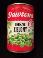 Mängden socker i Groszek zielony konserwowy