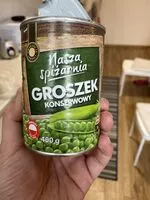 Mängden socker i Groszek konserwowy