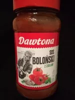 Mängden socker i Sos Boloński z ziołami