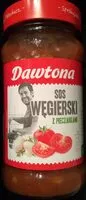 Mängden socker i Sos Węgierski z Pieczarkami