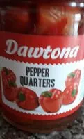 Mängden socker i Pepper quarters