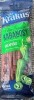 Mängden socker i Kabanosy jalapeño