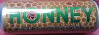 Mängden socker i Honney natural energy drink