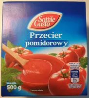 Mängden socker i Przecier pomidorowy
