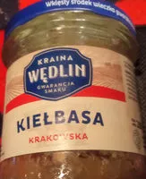 Mängden socker i Kiełbasa krakowska - konserwa wieprzowa grubo rozdrobniona, sterylizowana