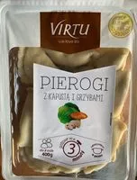 Mängden socker i Pierogi z kapustą i grzybami