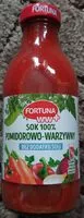 Mängden socker i Sok 100% pomidorowo-warzywny