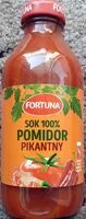 Mängden socker i Sok 100% pomidor pikantny