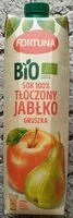 Mängden socker i Sok 100% tłoczony jabłko gruszka