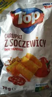 Mängden socker i Top chrupki z soczewicy smak papryka
