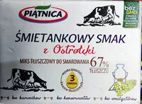 Mängden socker i Miks tłuszczowy do smarowania 67% tłuszczu (w tym tłuszcz mleczny 52%, tłuszcz roślinny 15%)