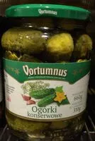 Mängden socker i Vortumnus Ogórki Konserwowe 660G
