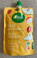 Mängden socker i Mus 100% owoców