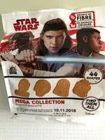 Mängden socker i Biscuits Star Wars