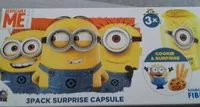 Mängden socker i Pack de 3 capsules Cookie & surprise