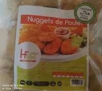Mängden socker i Nuggets de Poulet